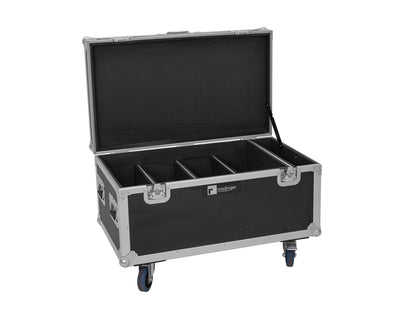 ROADINGER Flightcase 4x Multiflood IP 8x10W RGBW Wash