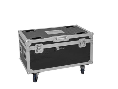 ROADINGER Flightcase 4x Multiflood IP 8x10W RGBW Wash