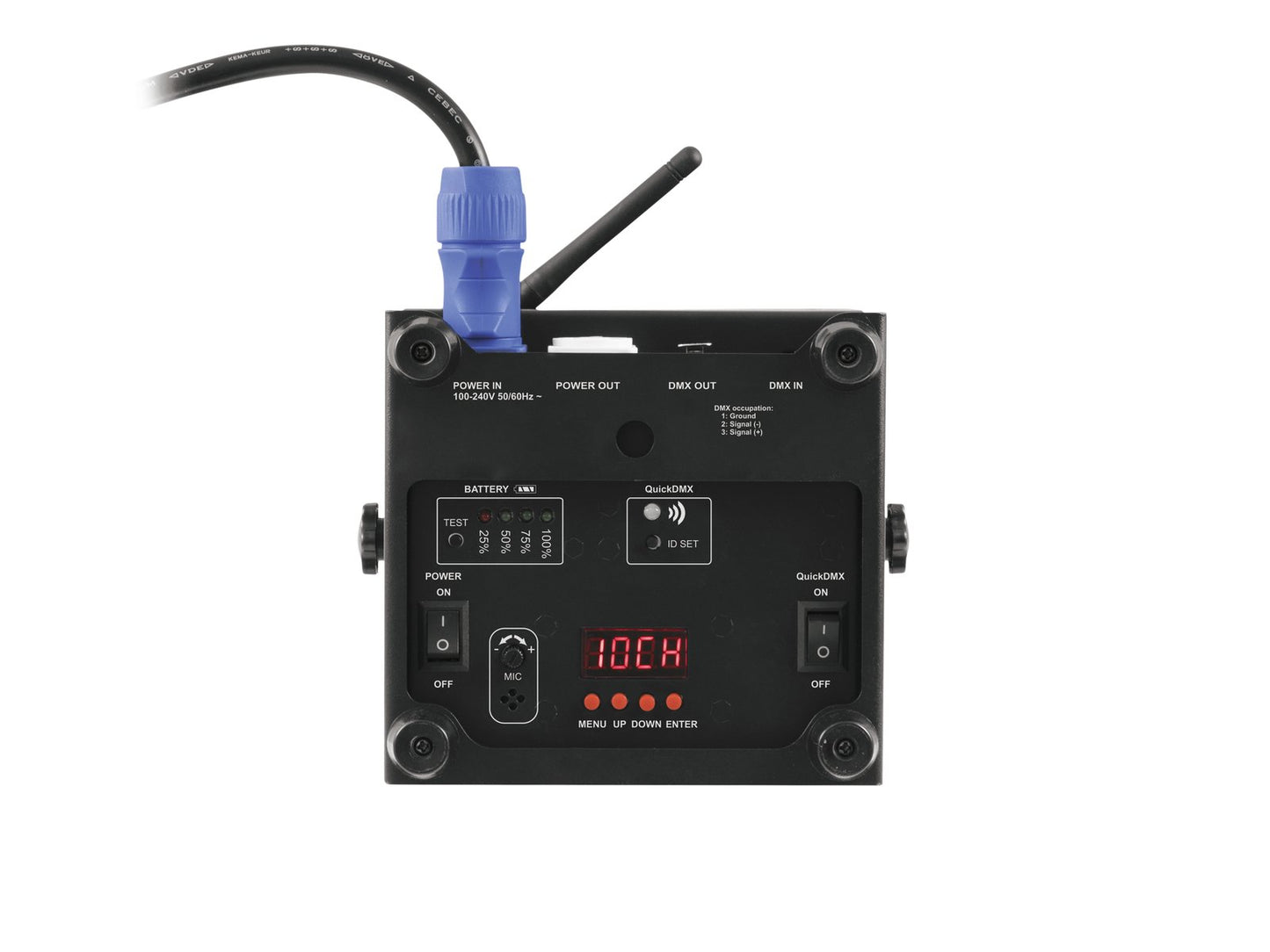 EUROLITE AKKU UP-4 QCL Spot QuickDMX