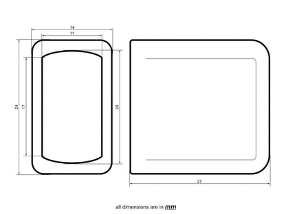 EUROLITE LED Neon Flex 230V Slim Endkappe