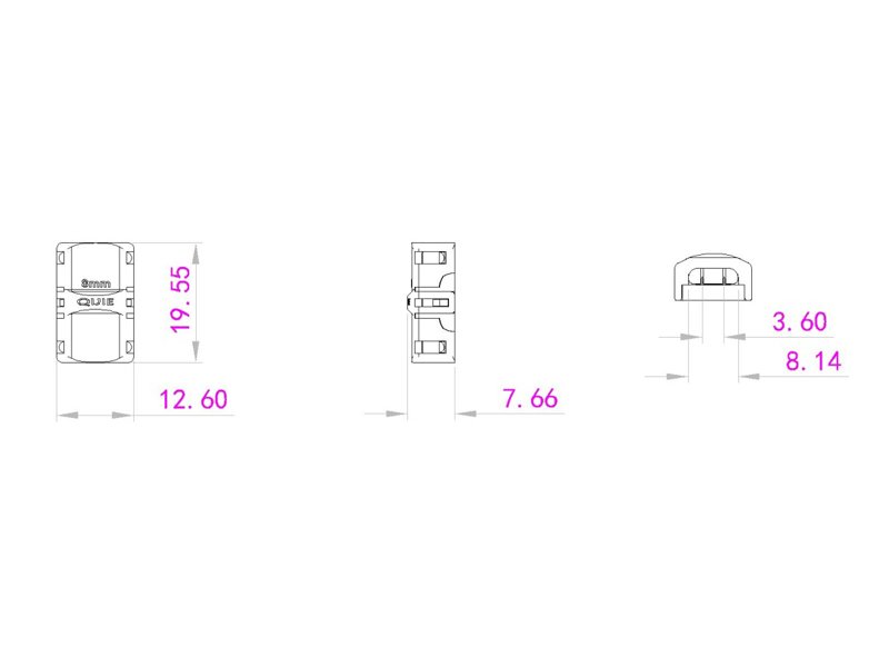 EUROLITE LED Strip Verbinder 2Pin 8mm