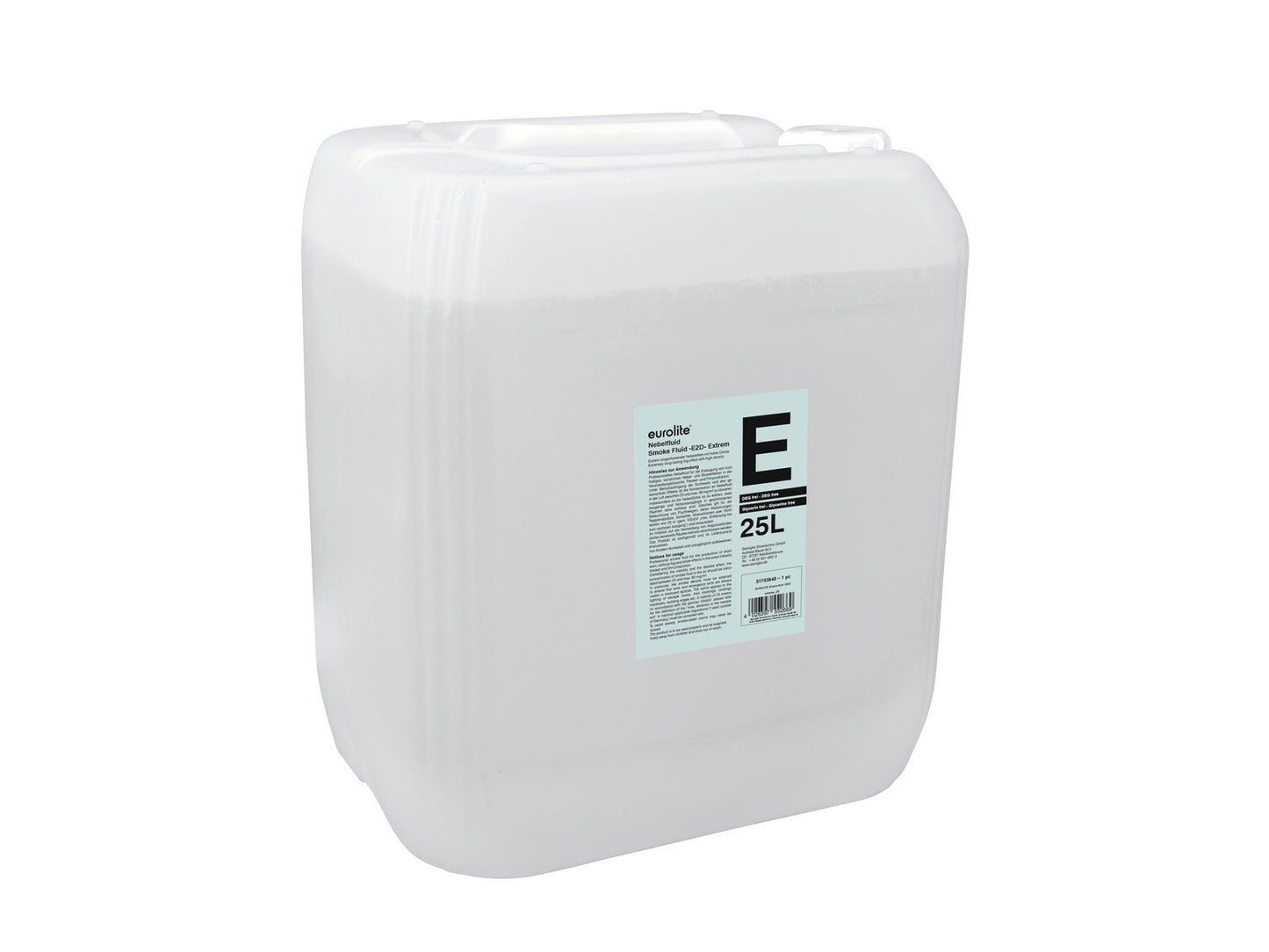 EUROLITE Smoke Fluid -E2D- Extrem Nebelfluid 25l