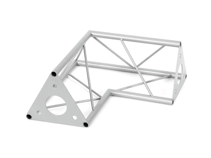 DECOTRUSS SAC-21 Ecke 2-Weg 90° silber