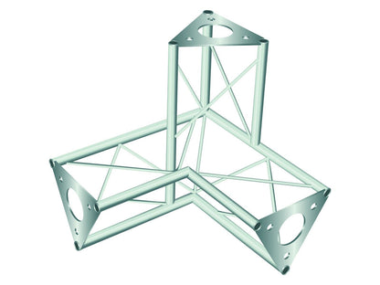 DECOTRUSS SAL-32 Ecke 3-Weg /\ links sil