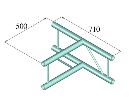 ALUTRUSS BILOCK BQ2-PAT36V 3-Weg T-Stück 90°