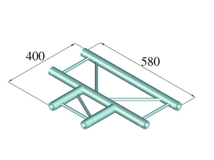 ALUTRUSS DECOLOCK DQ2-PAT35H 3-Weg T-Stück 90°