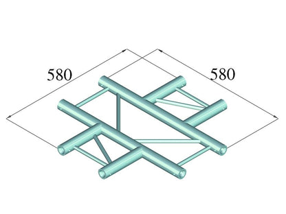 ALUTRUSS DECOLOCK DQ2-PAC41H 4-Weg Kreuz