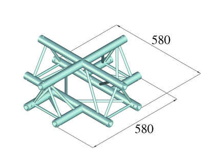 ALUTRUSS DECOLOCK DQ3-PAC41 4-Weg Kreuz