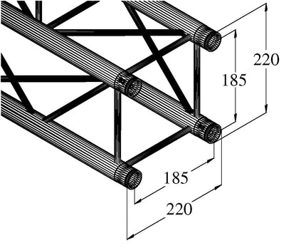 ALUTRUSS DECOLOCK DQ4-200 4-Punkt-Traverse