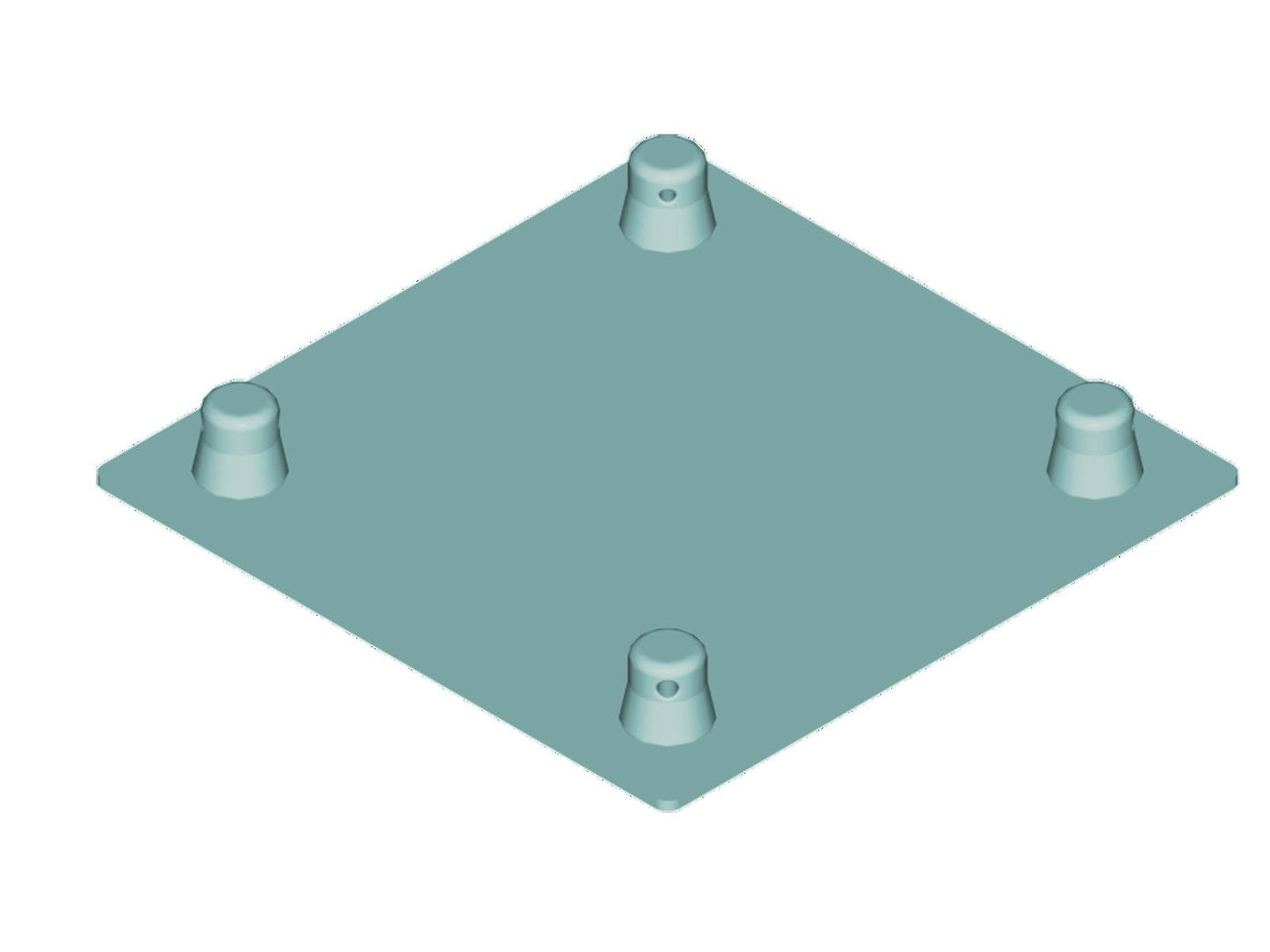 ALUTRUSS DECOLOCK DQ4-BPM Bodenplatte MALE