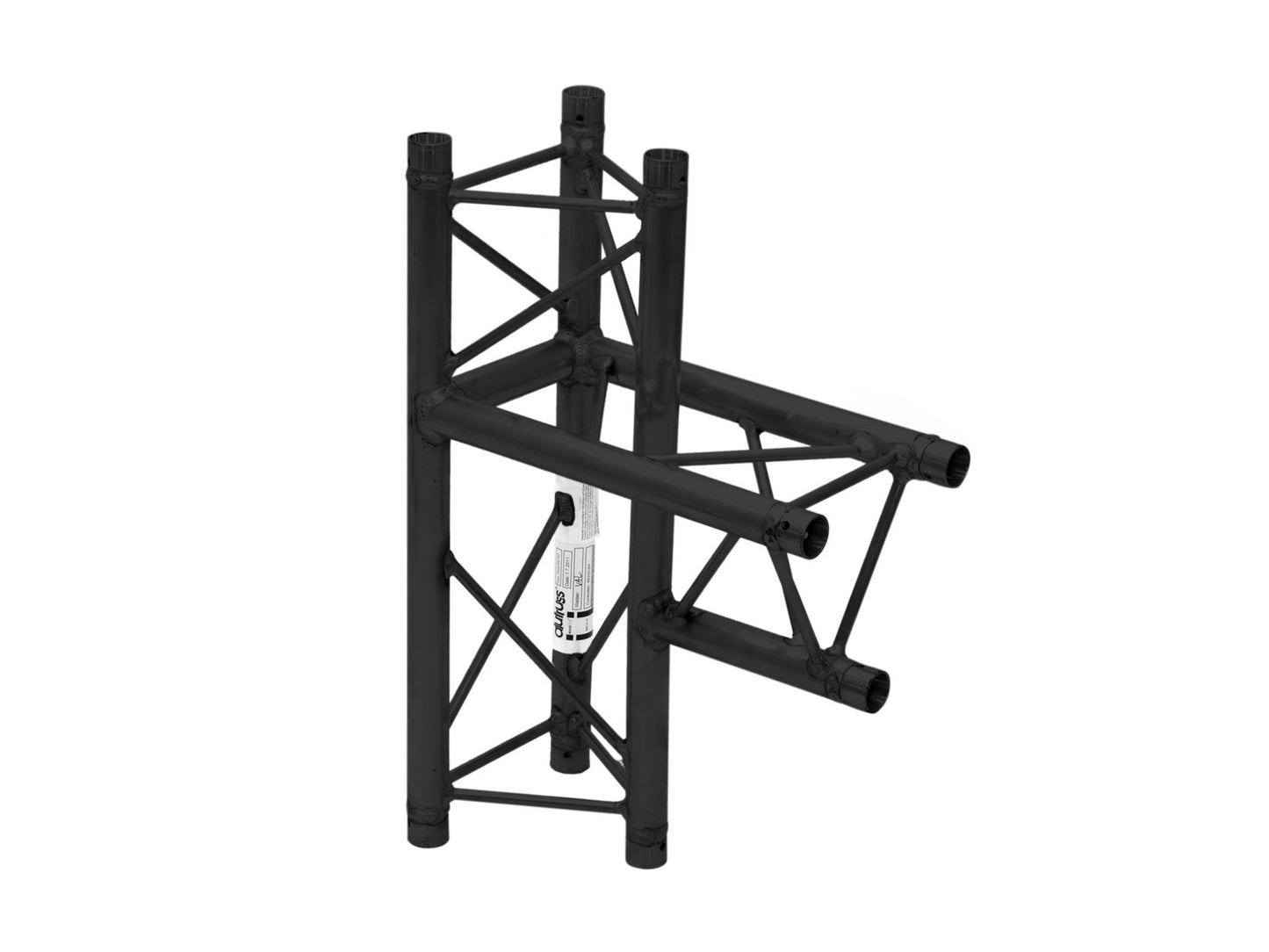 ALUTRUSS DECOLOCK DQ3-SPAT37 3-Weg T-Stück 90° sw