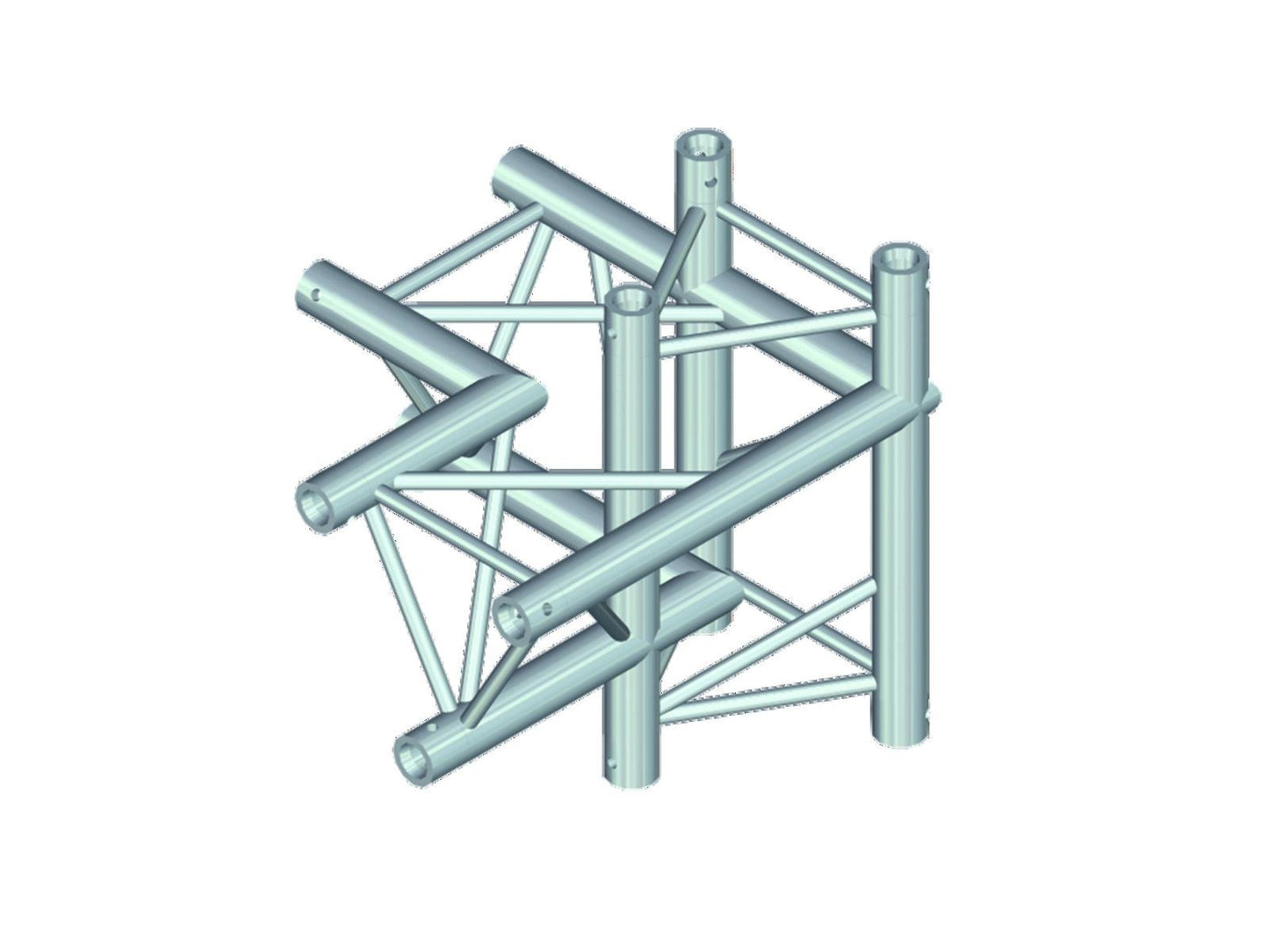 ALUTRUSS TRILOCK E-GL33 C-44 4-Weg-Stück \/ links