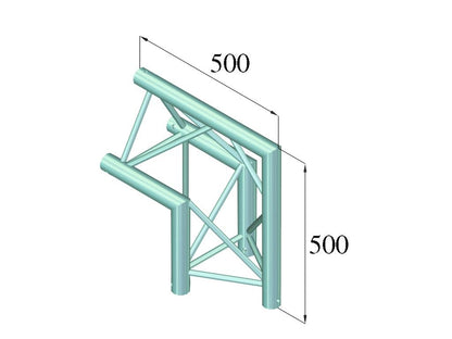 ALUTRUSS TRILOCK 6082AC-24 2-Weg-Ecke 90° /\