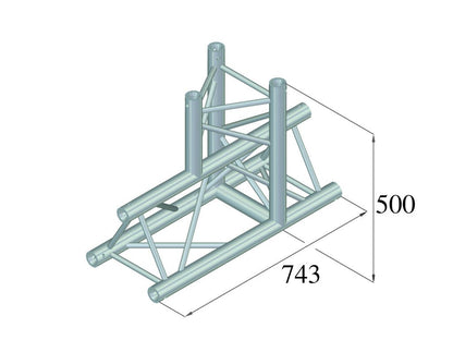 ALUTRUSS TRILOCK 6082AT-37 3-Weg-T-Stück