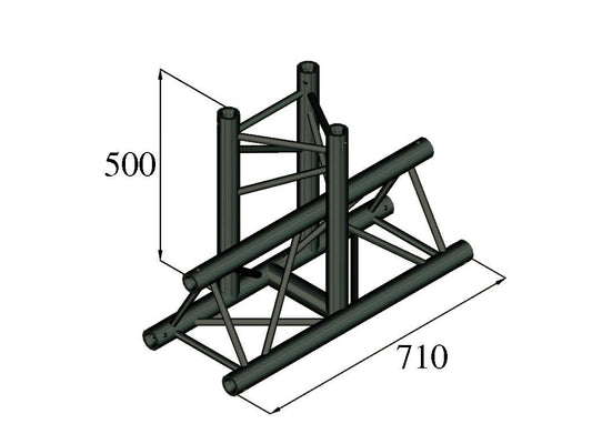 ALUTRUSS TRILOCK S-PAT-35 3-Weg-T-Stück