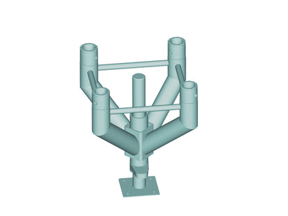 ALUTRUSS QUADLOCK QL-ET Nivellier-Fußgestell QQNF-300