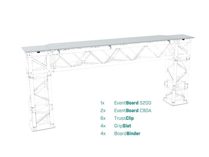 OnTruss EventBoard S100 PREMIUM grau