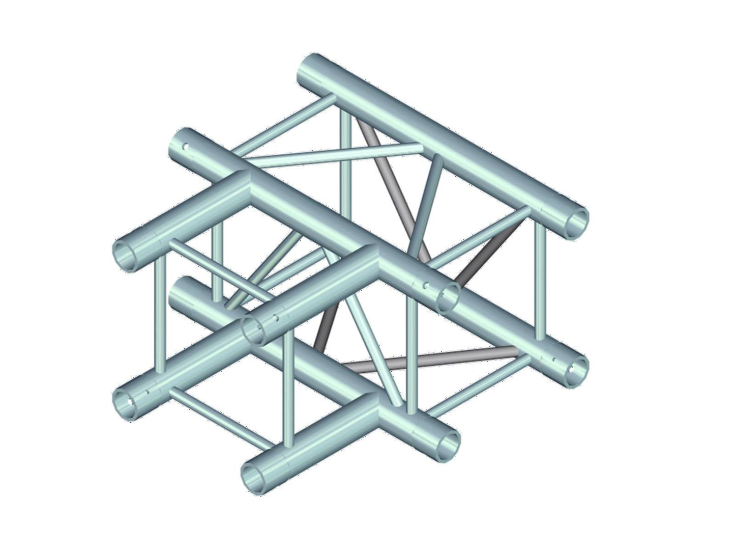 ALUTRUSS QUADLOCK QL-ET34 T-35 3-Wege-T-Stück