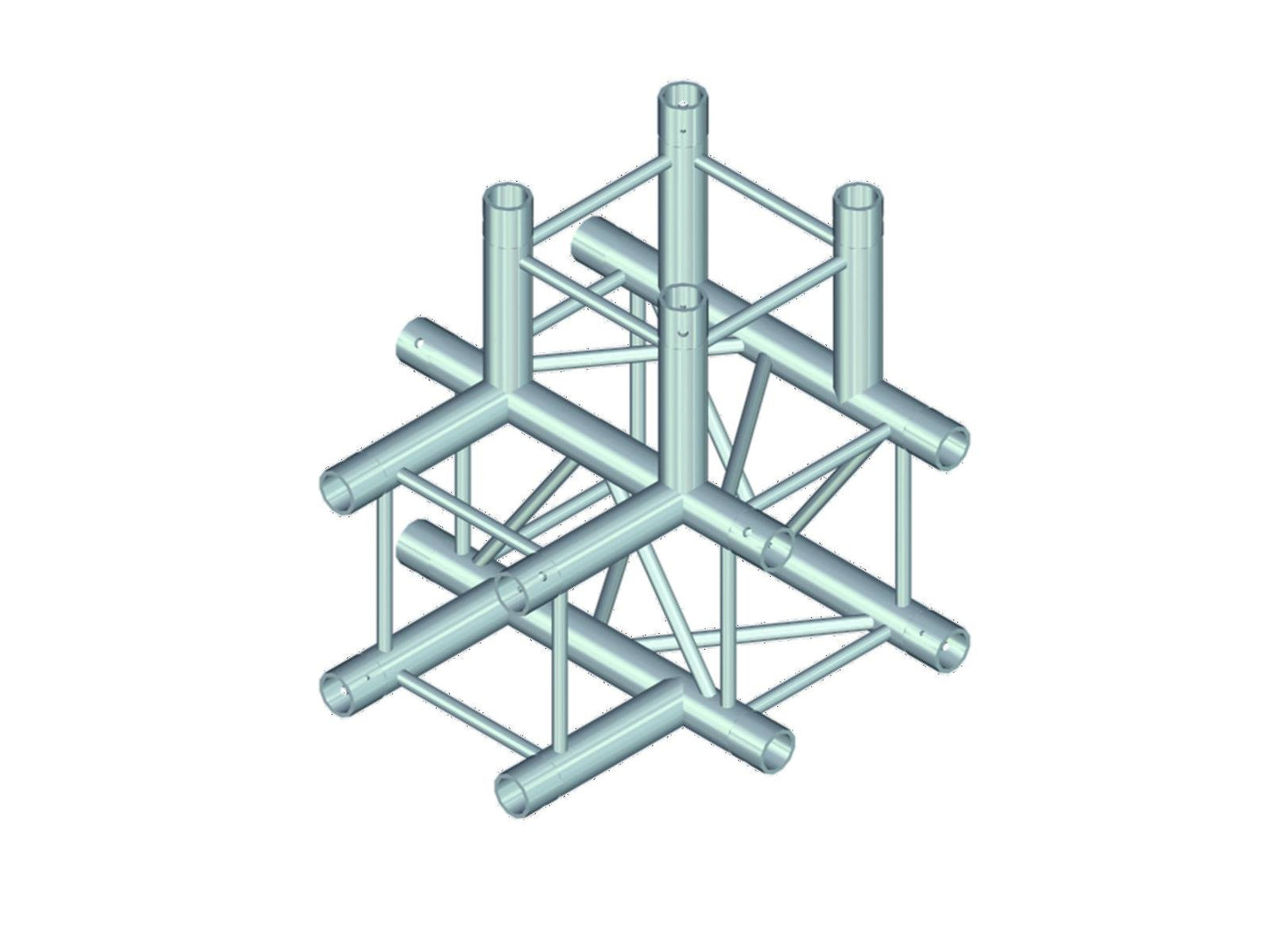 ALUTRUSS QUADLOCK QL-ET34 T-42 4-Wege-T-Stück