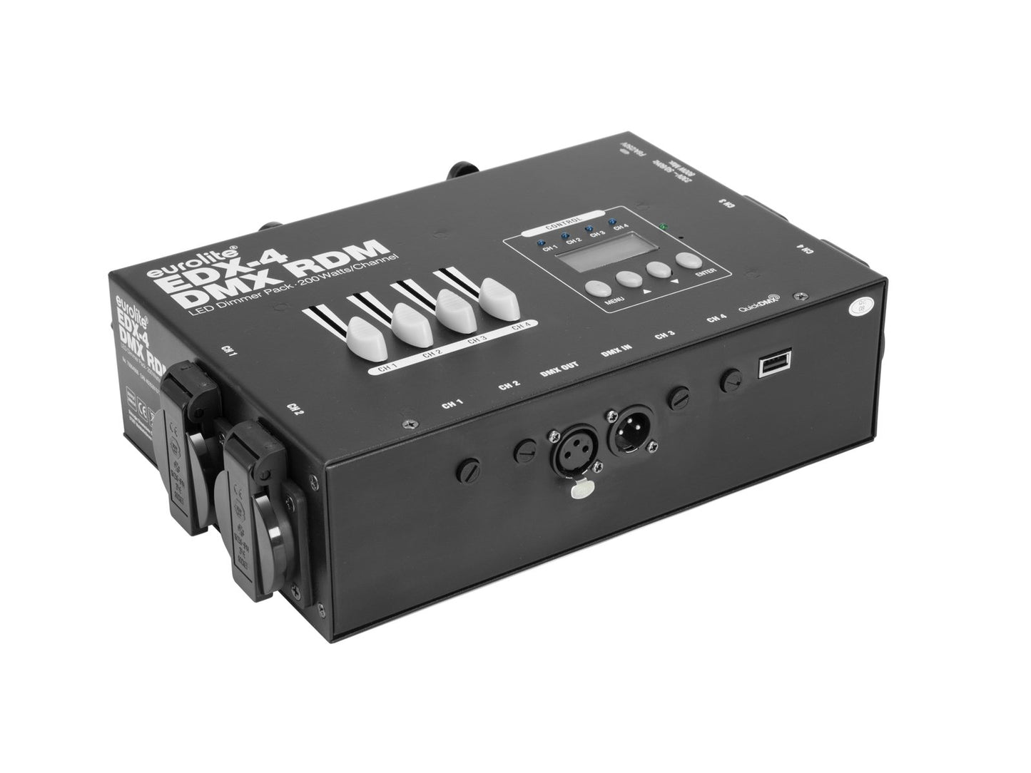 EUROLITE EDX-4 DMX RDM LED-Dimmerpack