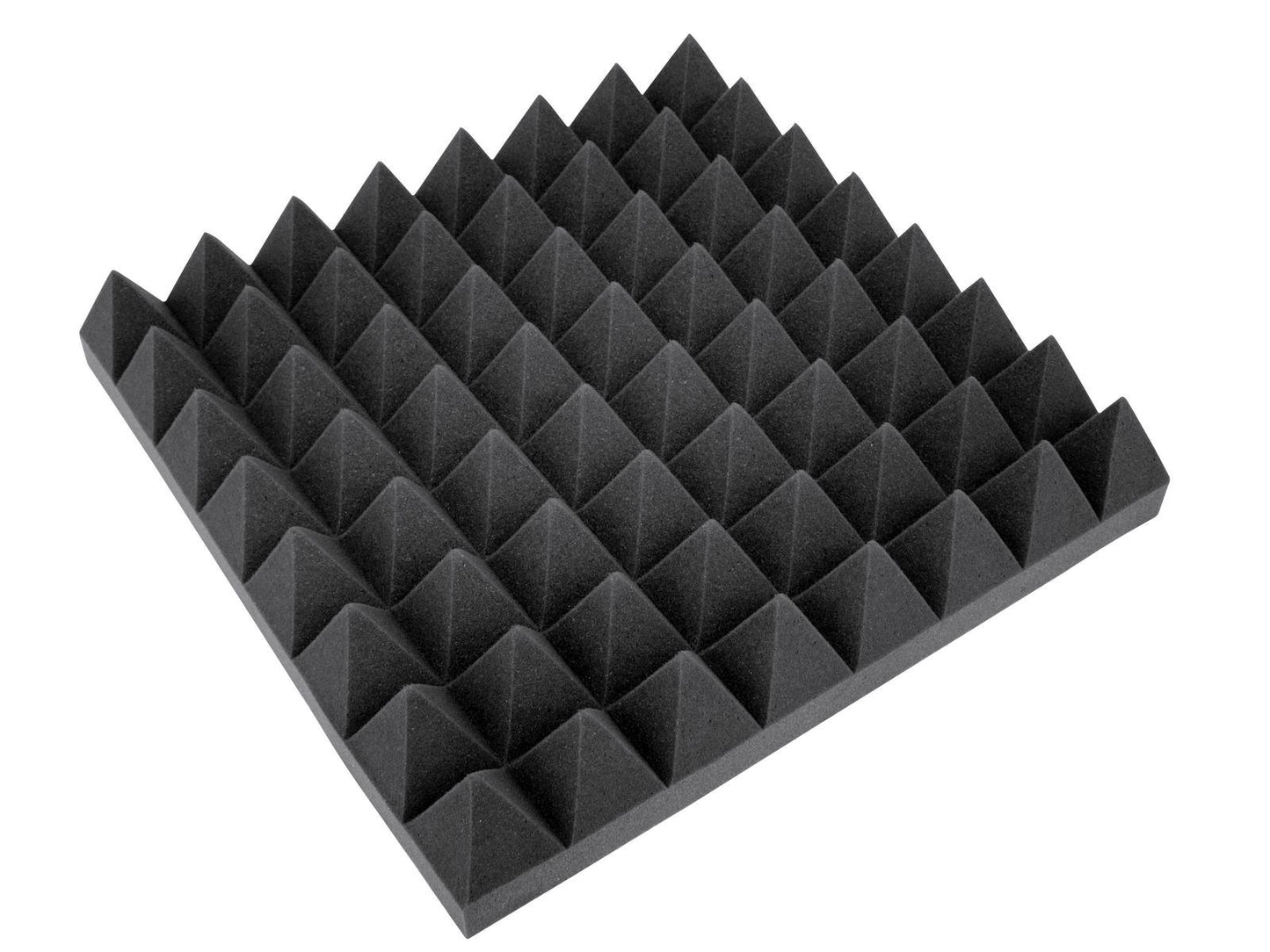 OMNITRONIC Akustikschaumstoff Pyramide 100mm 50x50cm