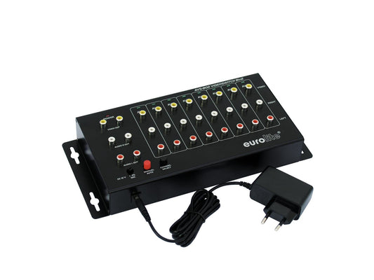 EUROLITE AVS-802 Videoswitch 8in2