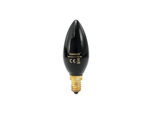 OMNILUX C35 230V/40W E-14 UV Kerzenlampe