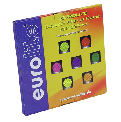 EUROLITE Dichro-Filter gelb Rahmen schwarz PAR-56